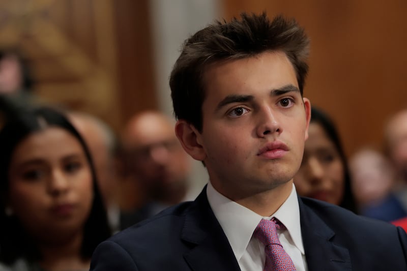 No word on what Donald Trump III thought about his grandfather lusting over a woman on the golf course.