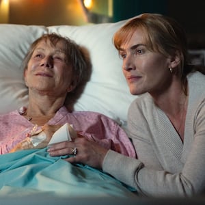 Helen Mirren as June and Kate Winslet as Julia.