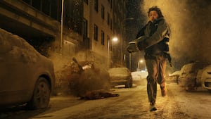 Austin Abrams stars in Constantin Film and Columbia Pictures RESIDENT EVIL, directed by Zach Cregger. Photo by: Courtesy of Sony Pictures