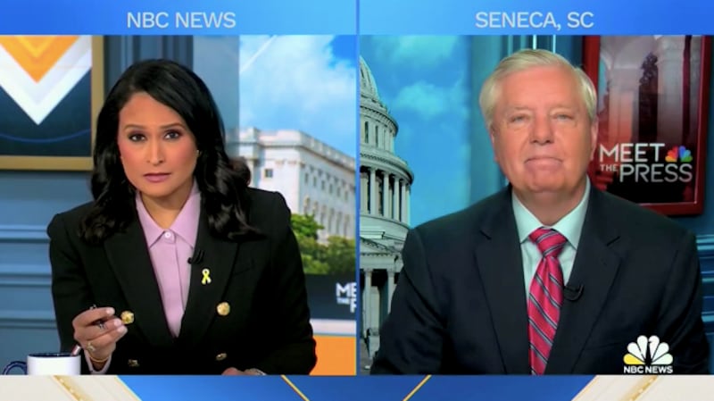 Lindsey Graham on Meet the Press with Kristen Welker