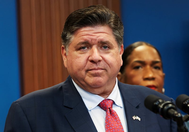 Pritzker wasn't alone in referencing Harp in the context of Trump renaming Lake Ontario to "Lake America."