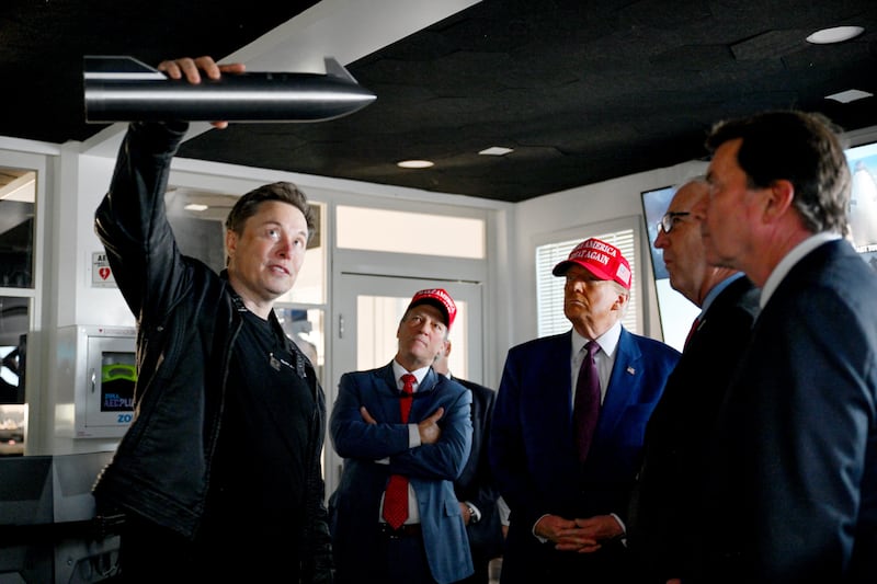 Musk and Trump