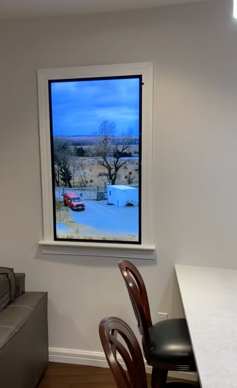 An "electronic window" showing a high definition stream of the surface.