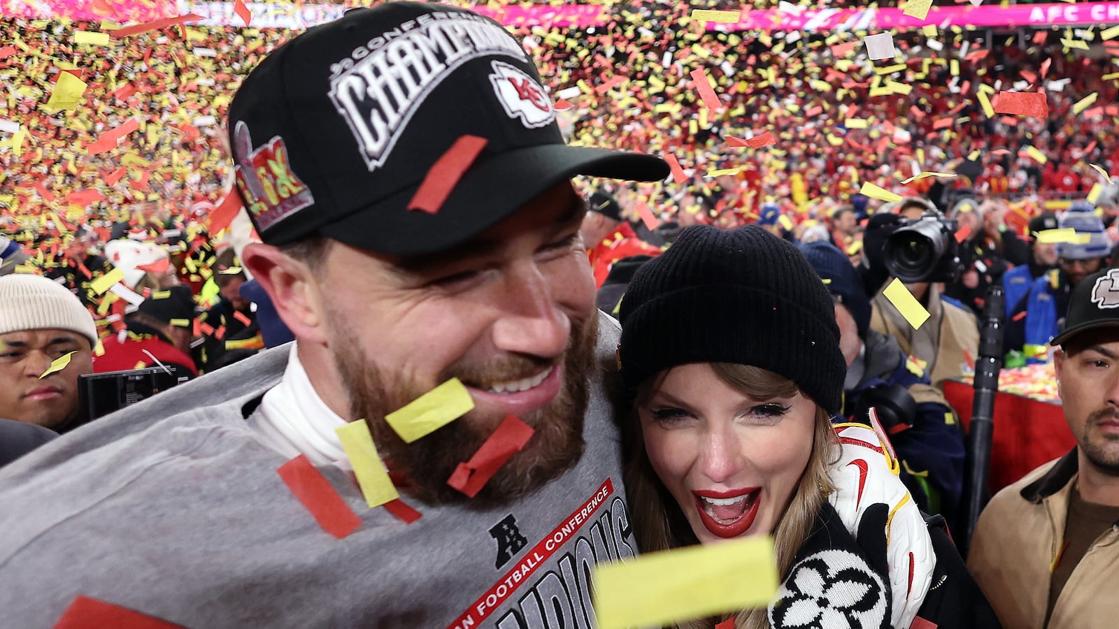 Travis Kelce and Taylor Swift