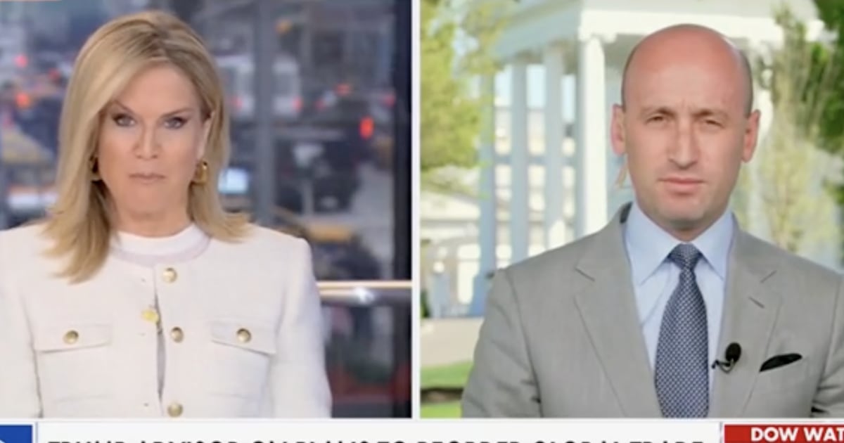 Flustered Stephen Miller Yells Over Fox News Host Defending Trump Tariffs