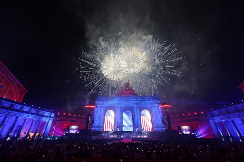 Fireworks display