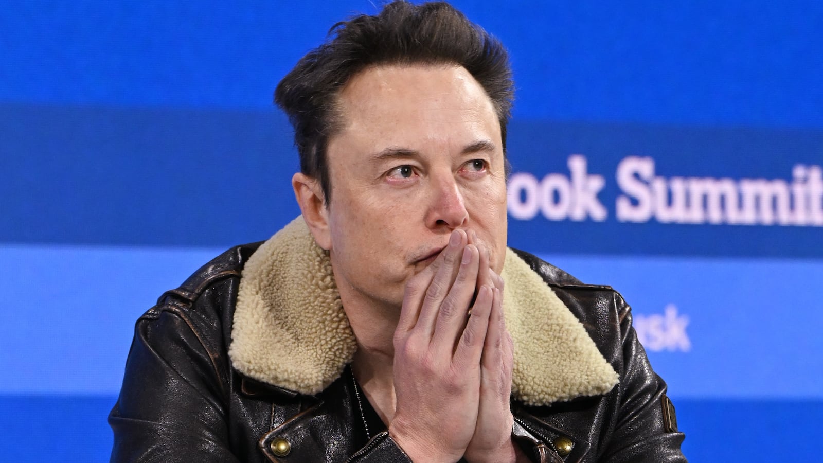 Elon Musk speaks onstage during The New York Times Dealbook Summit 2023 at Jazz at Lincoln Center on November 29, 2023 in New York City.