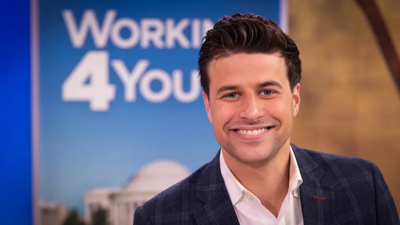 Joseph Olmo, reporter and anchor.