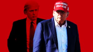 Donald Trump photo illustration
