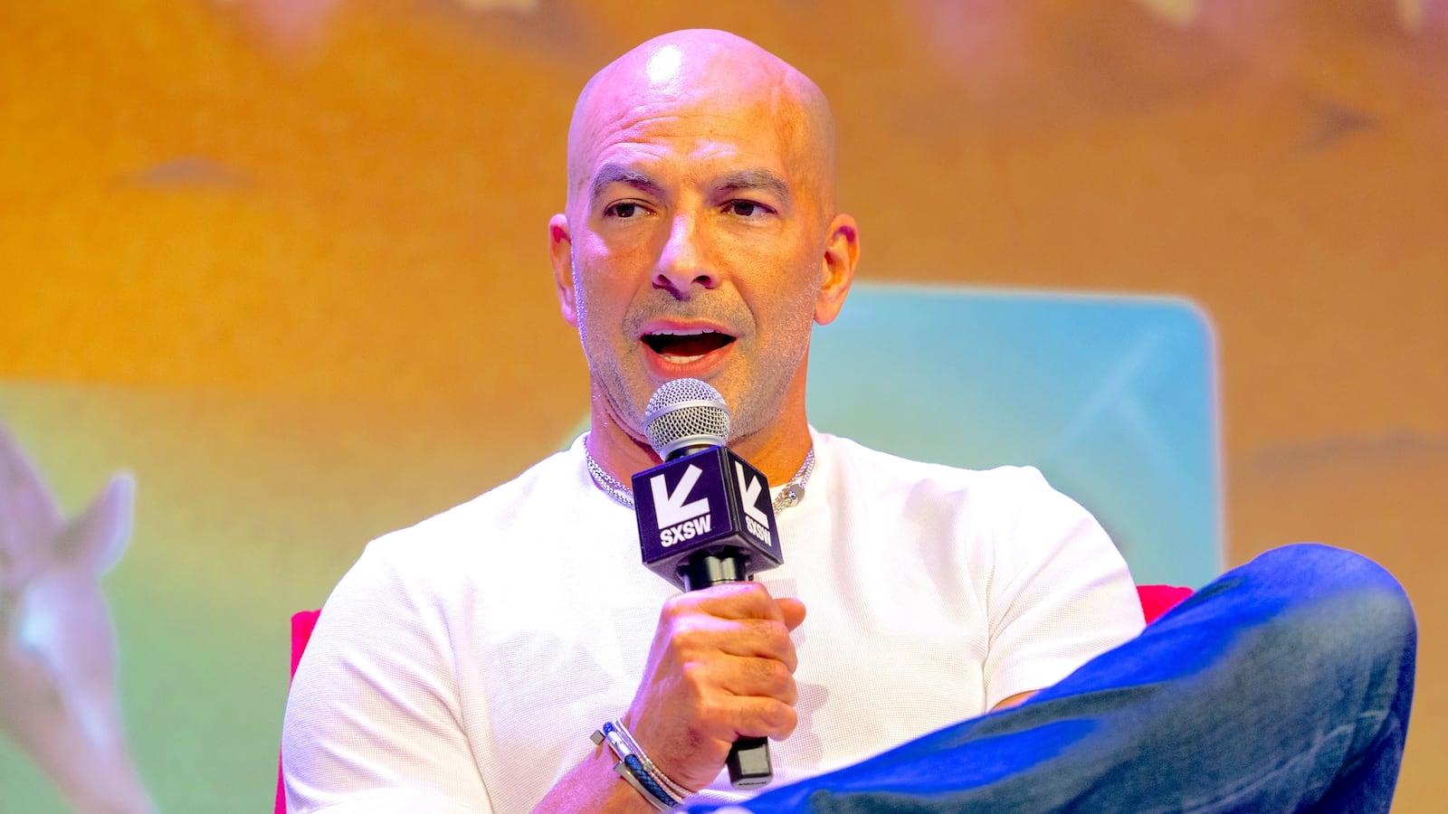 Peter Attia at the Featured Session "Peter Attia: The Science and Art of Longevity" during SXSW Conference & Festivals in the Hilton Austin Downtown on March 8, 2025 in Austin, Texas.