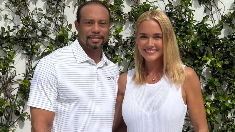 Tiger Woods and Vanessa Trump.