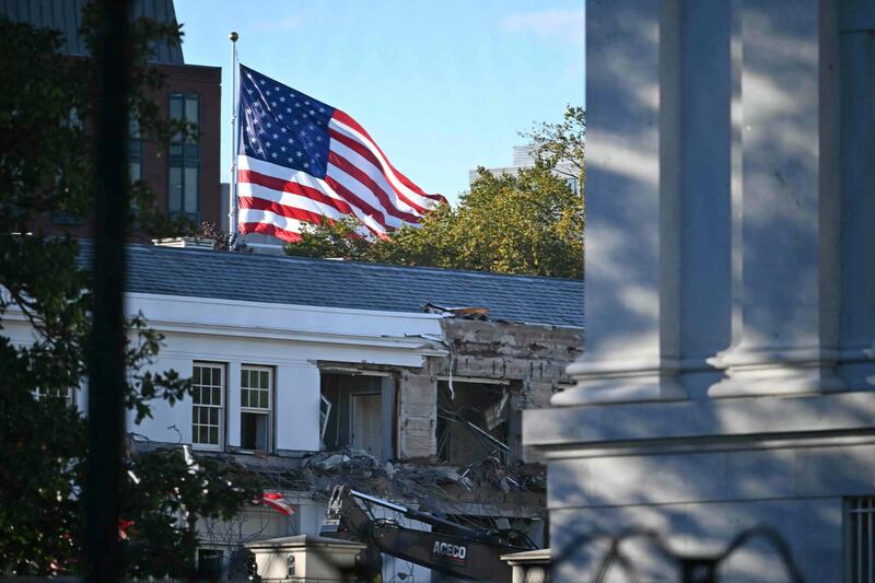 The White House campus is radically changing, beginning with Monday’s demolition of a portion of the East Wing.