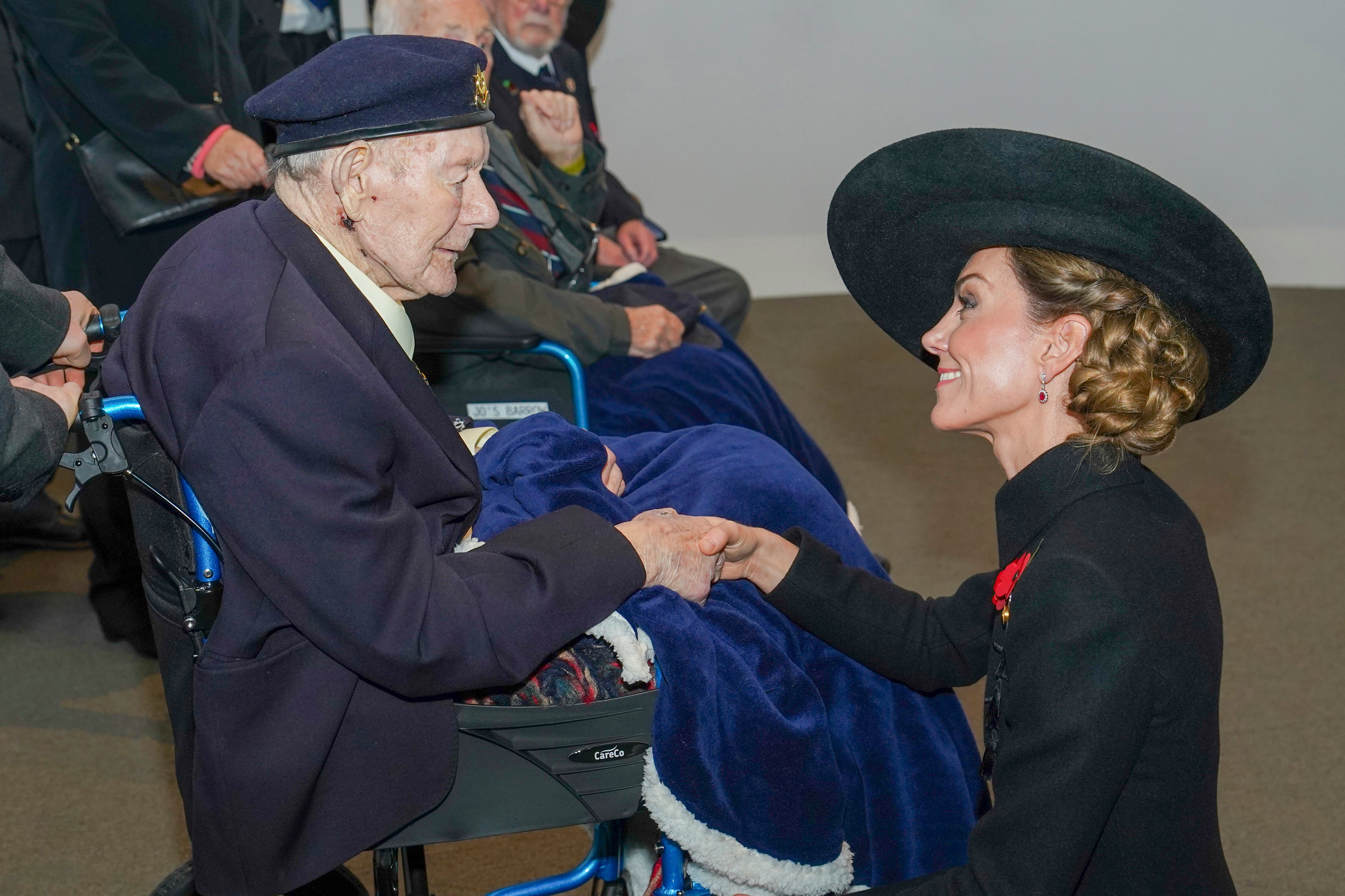 Kate Middleton at the Armistice Day Service of Remembrance on November 11, 2025.