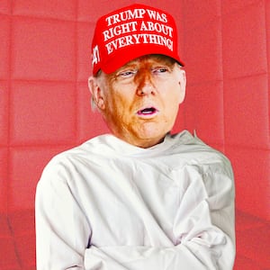 Donald Trump photo illustration