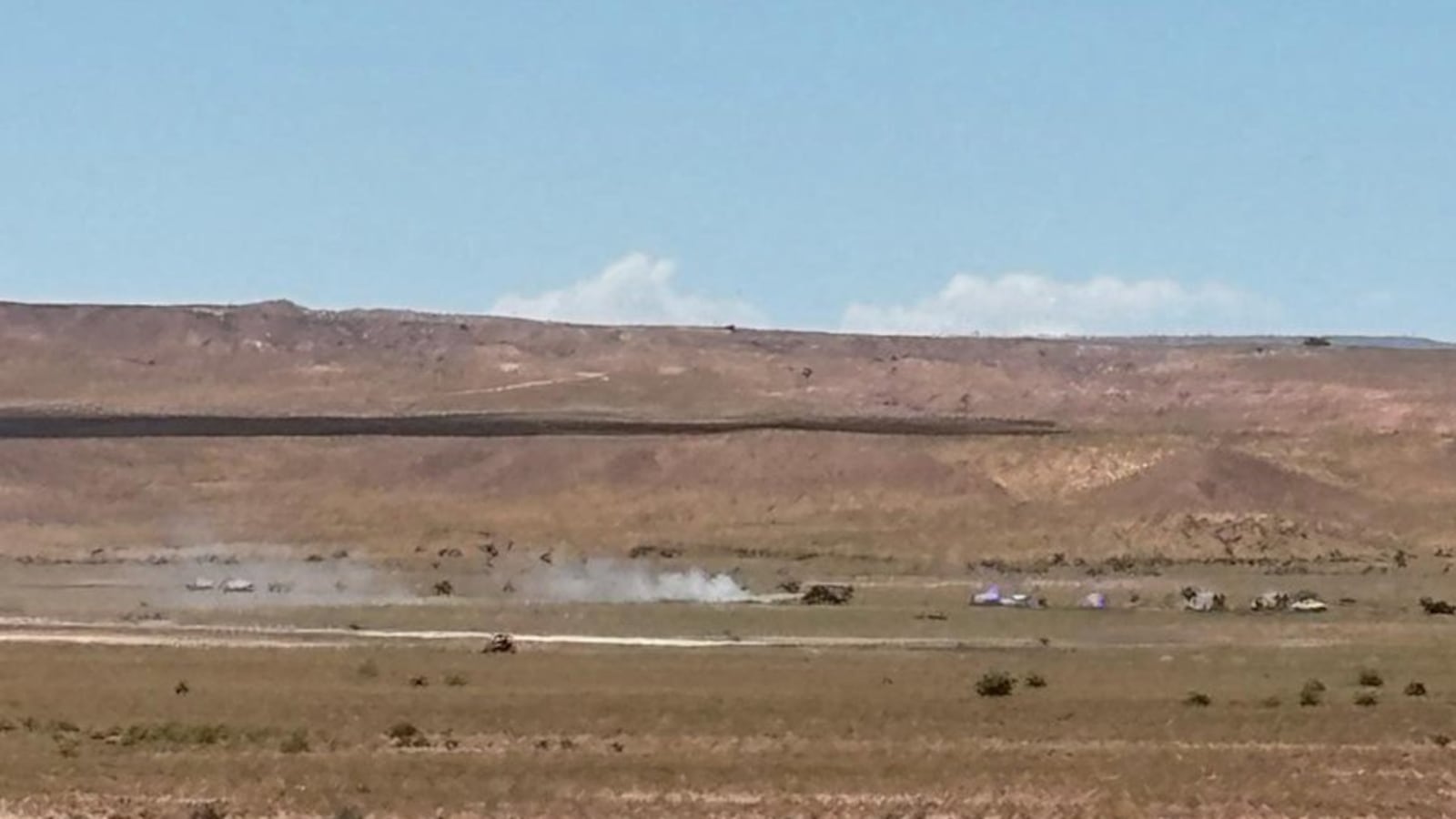 A medical transport plane crashed on the Navajo Nation.
