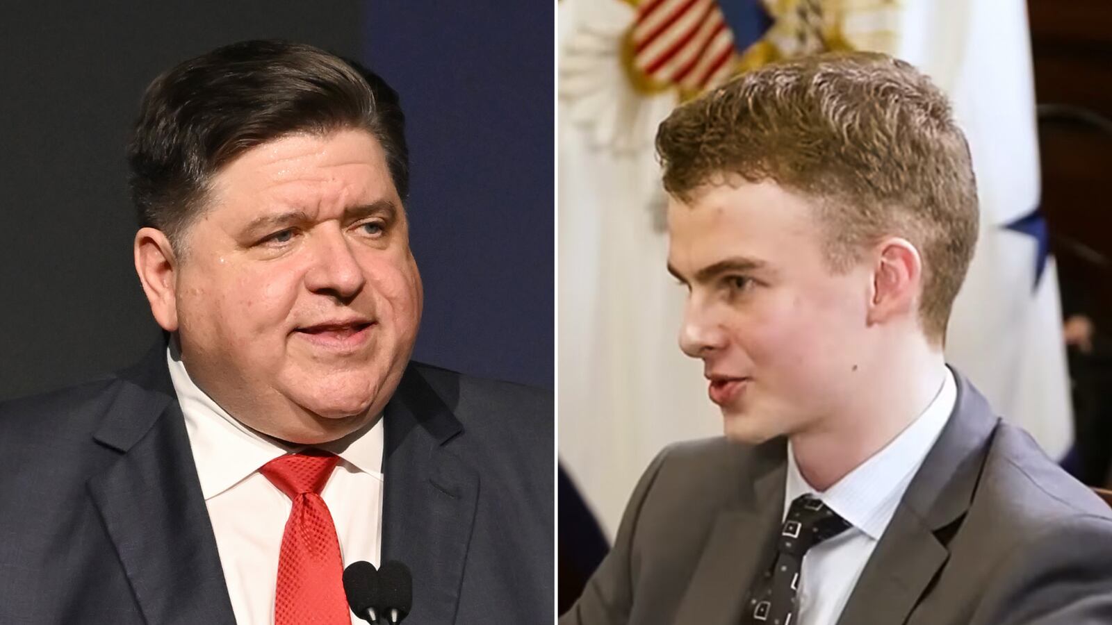 JB Pritzker and Edward "Big Balls" Coristine