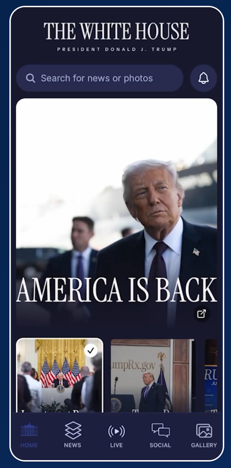 The White House App