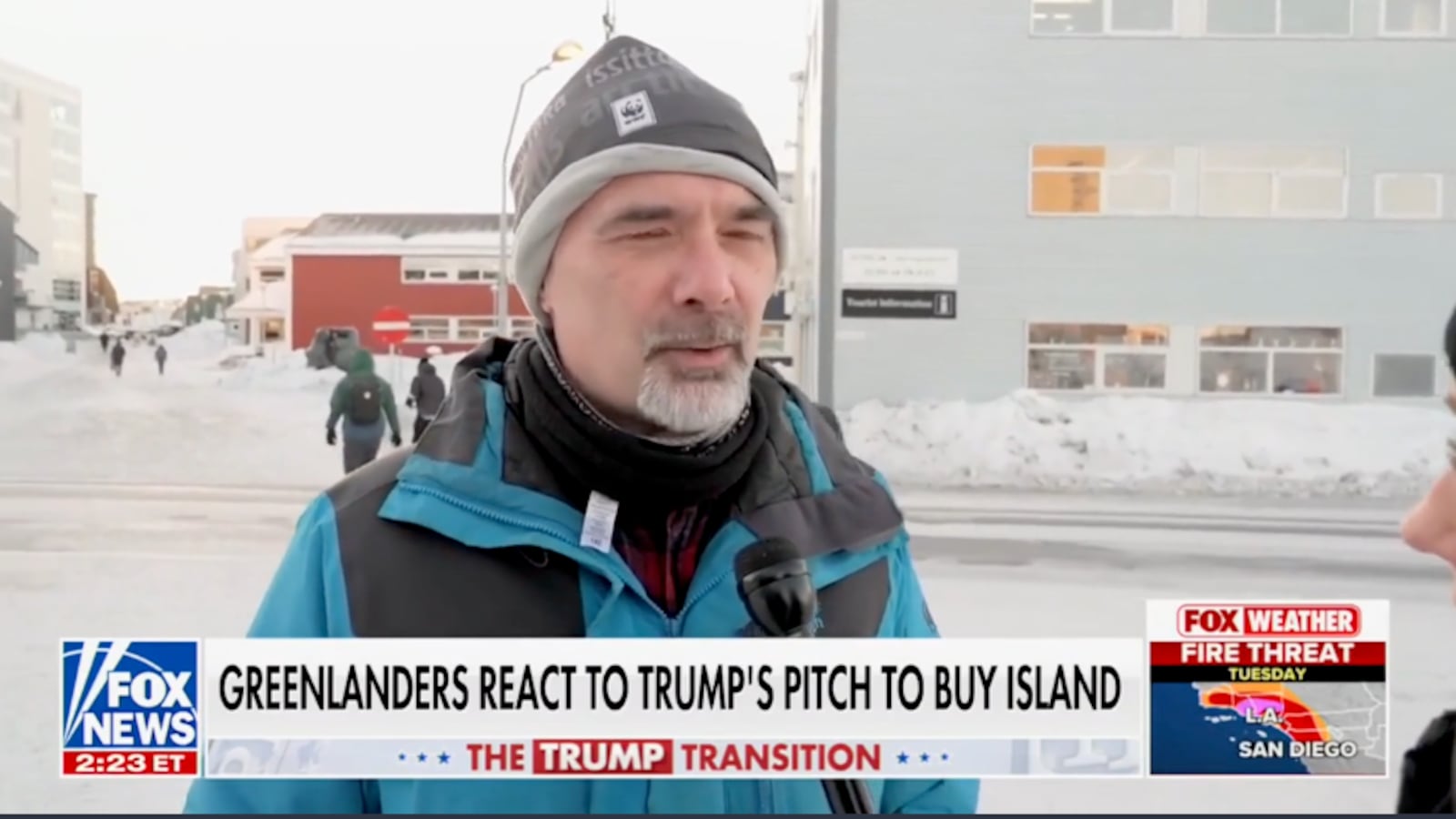 greelanders talk to fox