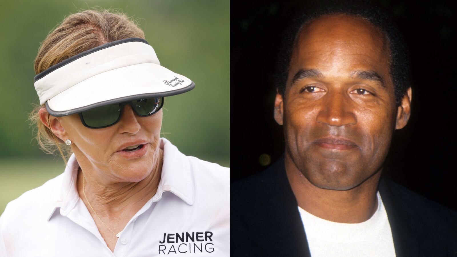 Caitlyn Jenner and O.J. Simpson