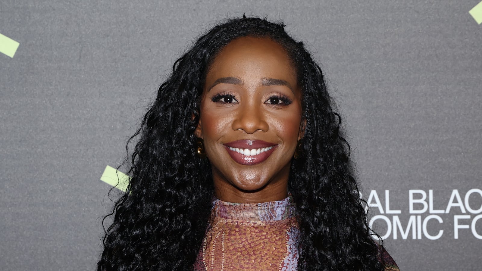 Abby Phillip attends the 2025 ESSENCE Festival Of Culture presented by Coca-Cola in New Orleans, Louisiana.