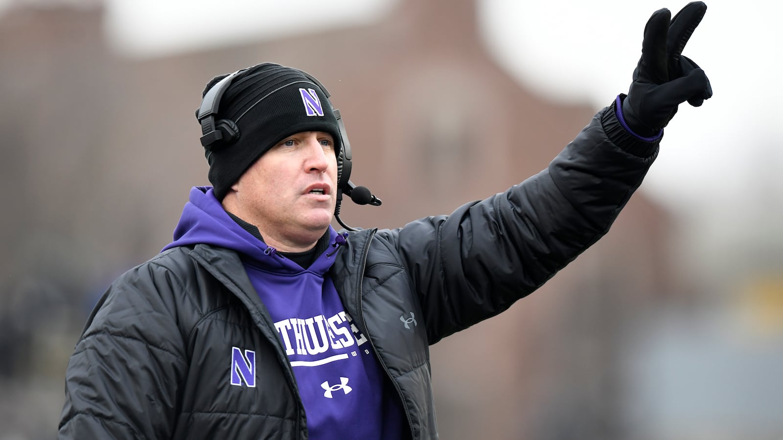 Pat Fitzgerald, who has been the school’s head coach since 2006, has been suspended for two weeks without pay as a result of the investigation.
