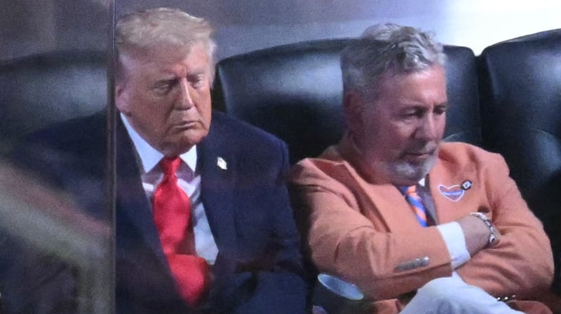 Trump at Game 3