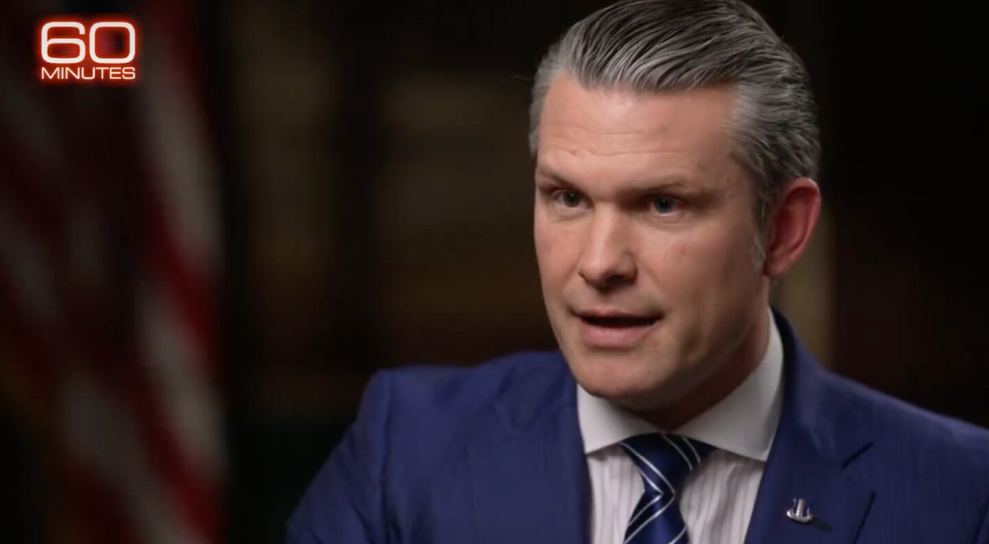 ‘60 Minutes’ Schools Pentagon Pete in Grilling on Trump’s War