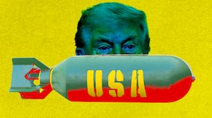 Donald Trump illustration