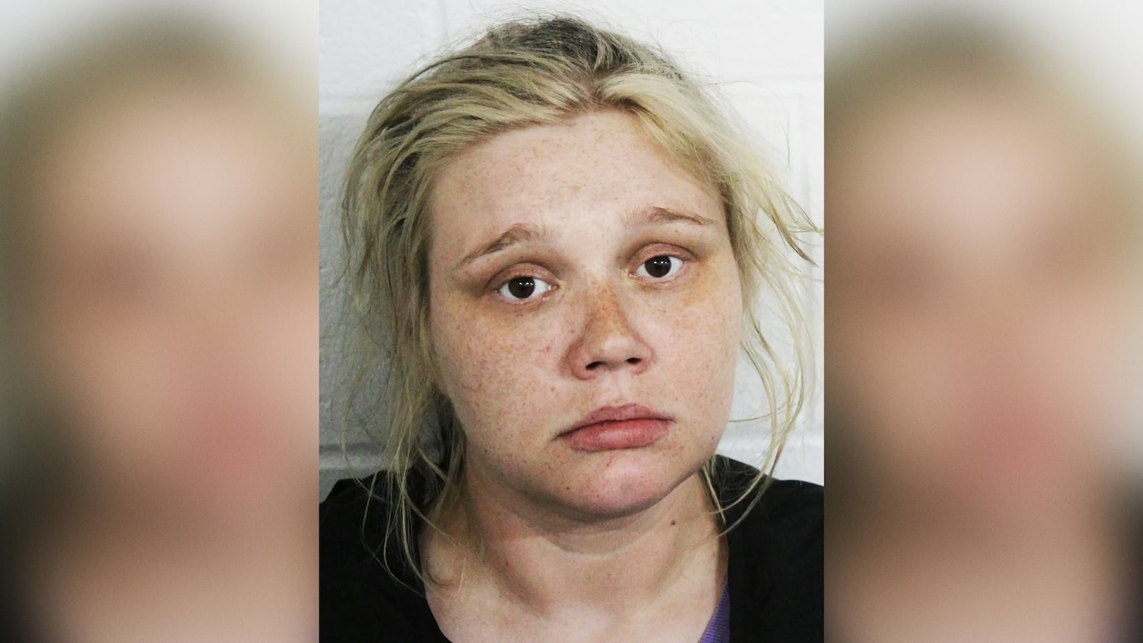 Former "16 & Pregnant" TV personality Whitney Purvis is seen in a police booking photo after being arrested for felony involuntary manslaughter involving a fatal overdose on July 7, 2025 in Rome, Georgia.