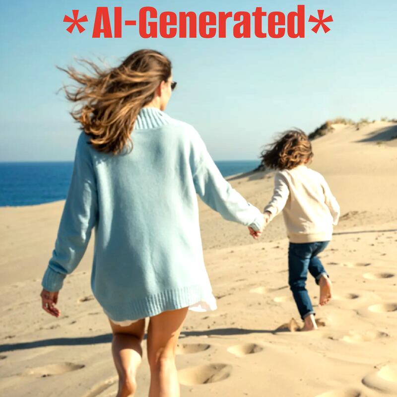 The AI-generated pic of a boy with six toes from TrumpRx.gov.