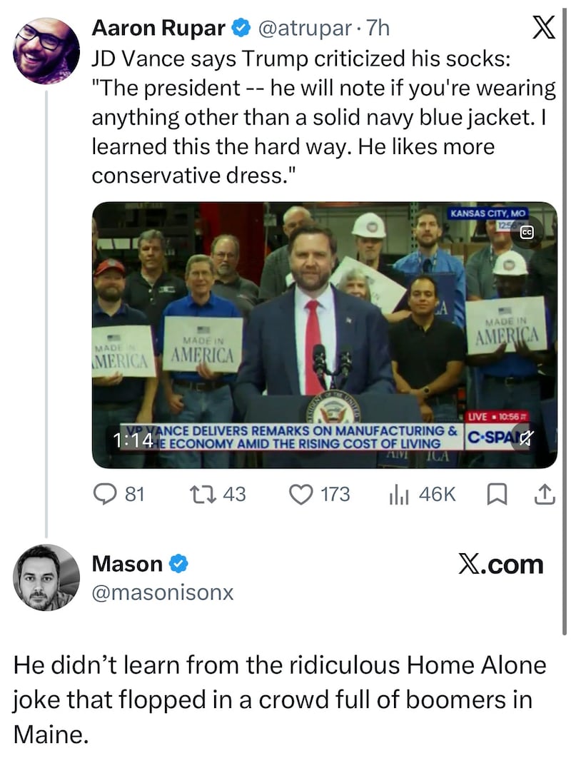jd vance tweet