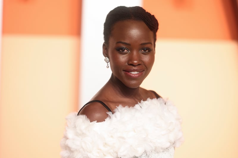 Lupita Nyong'o attends the 2025 Vanity Fair Oscar Party on March 02, 2025 in Beverly Hills, California.