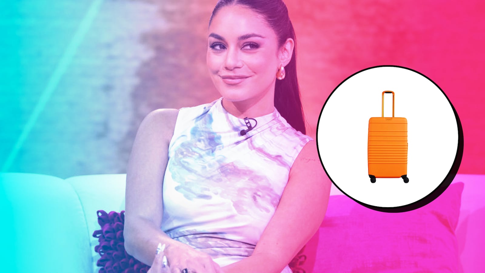 Vanessa Hudgens Beis Check-In Suitcase