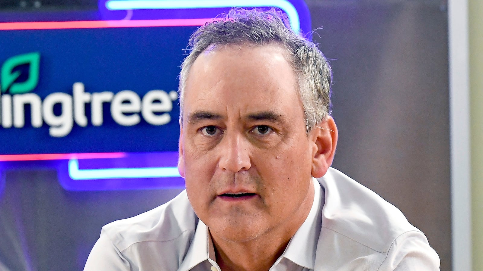 ST HELENA, CALIFORNIA - JUNE 12: In this image released on June 12, CEO and Founder of Lendingtree Doug Lebda speaks at Guy Fieri's Restaurant Reboot at The Culinary Institute of America in St Helena, California.