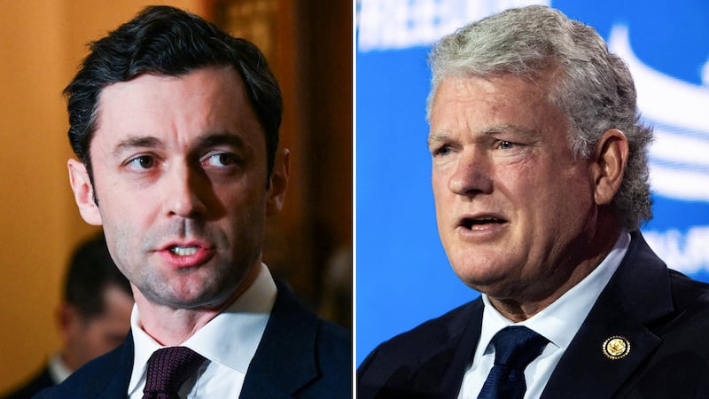 Sen. Jon Ossoff (D-GA) and Rep. Mike Collins (R-GA).