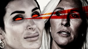 Laura Loomer and Marjorie Taylor Greene