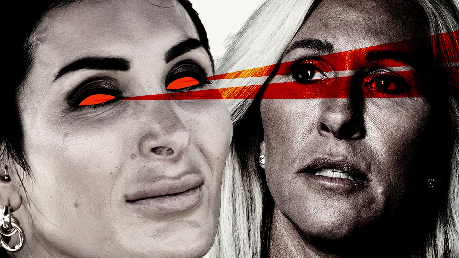 Laura Loomer and Marjorie Taylor Greene