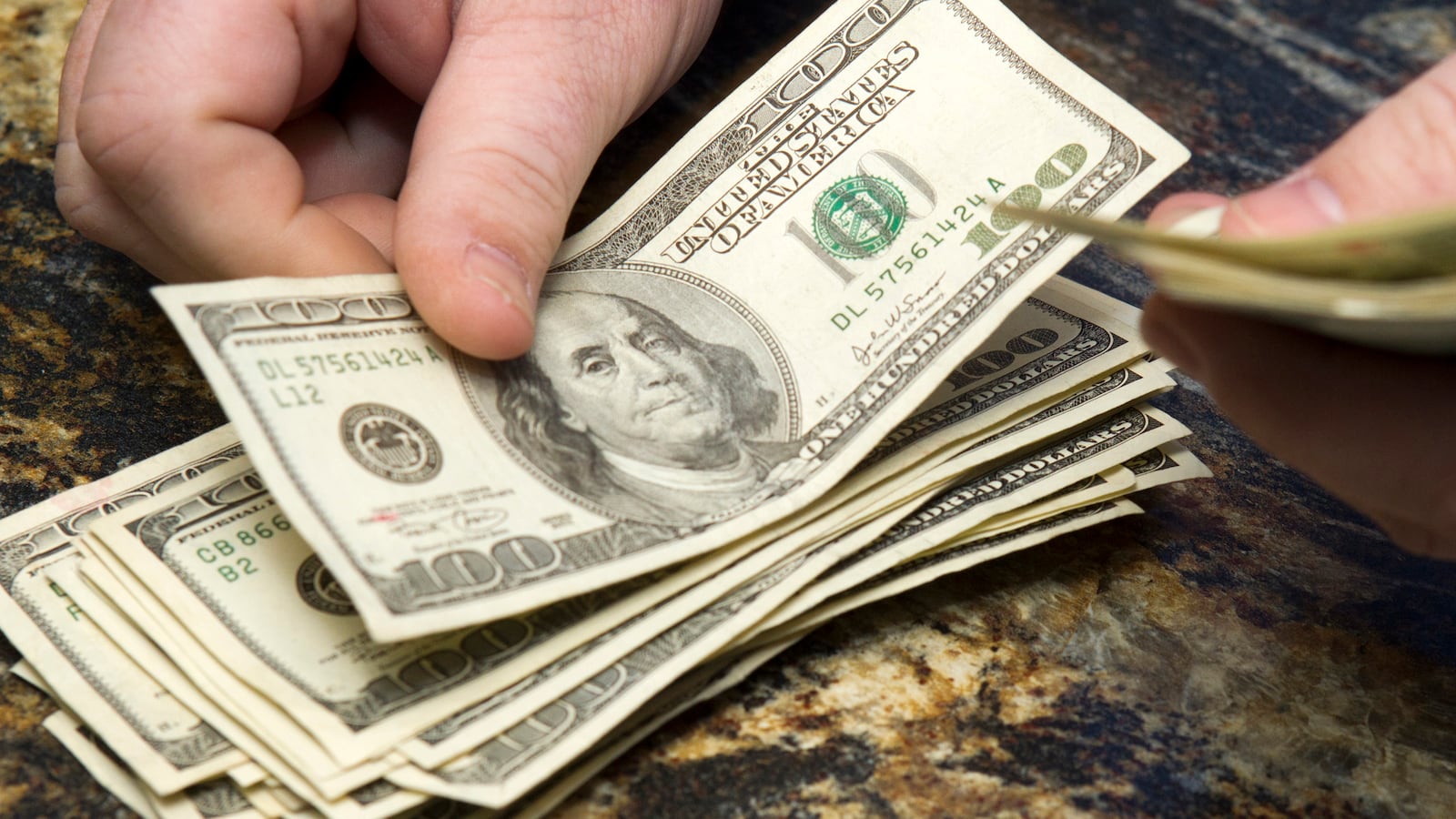 A generic image of cash.