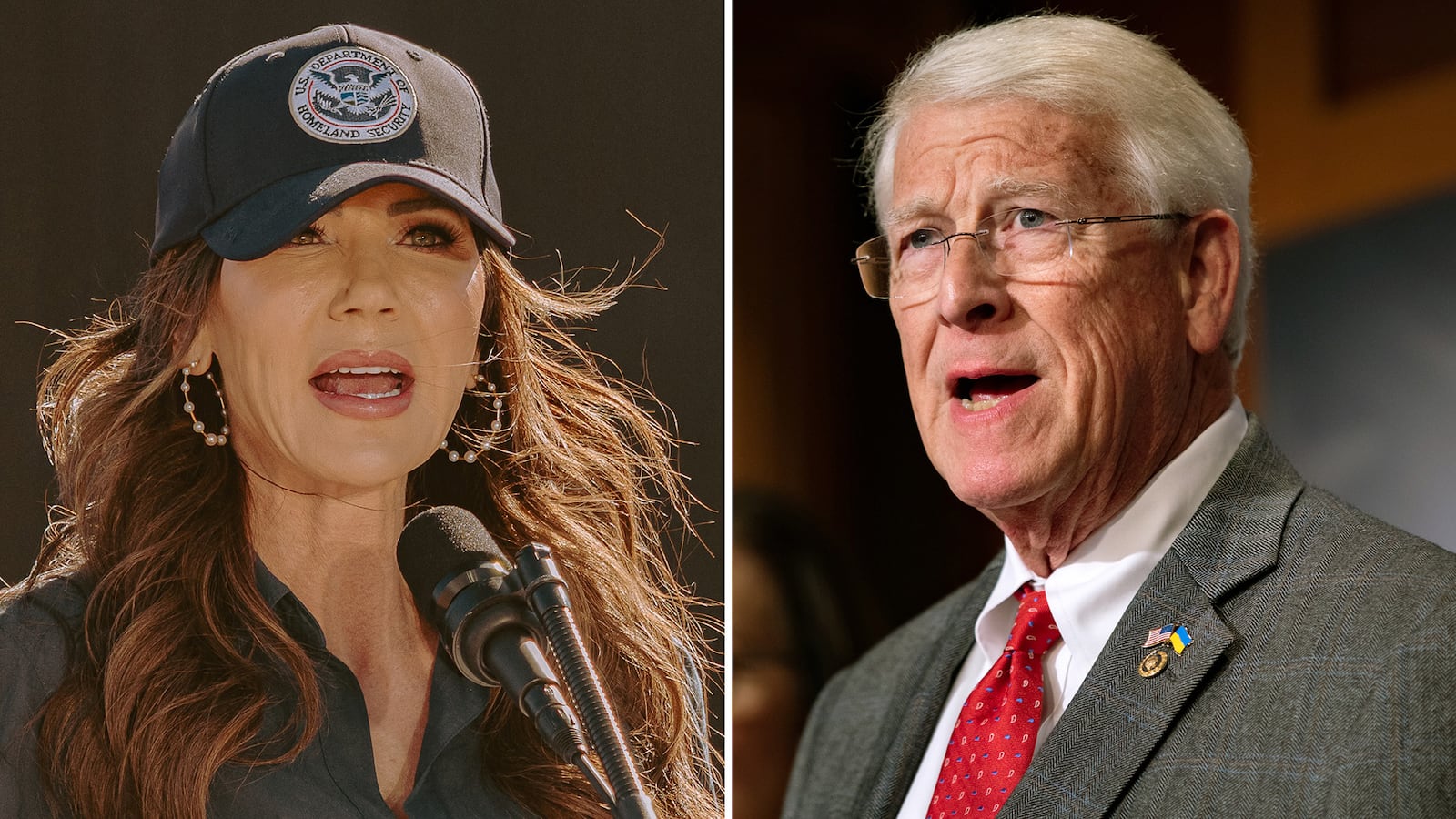 Kristi Noem and Sen. Roger Wicker