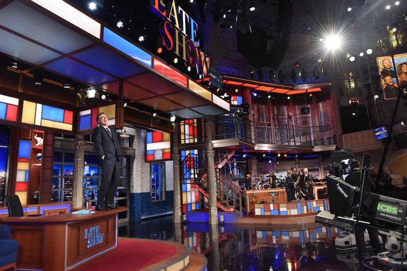 Stephen Colbert on the CBS series The Late Show with Stephen Colbert