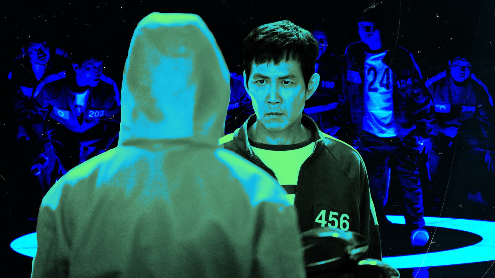 Lee Jung-jae as Seong Gi-hun in Squid Game.