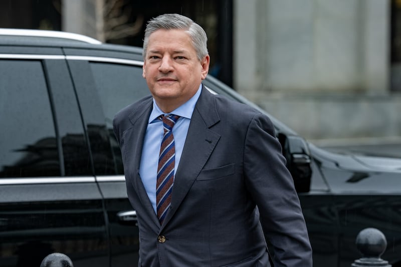 Ted Sarandos visits the White House 2026