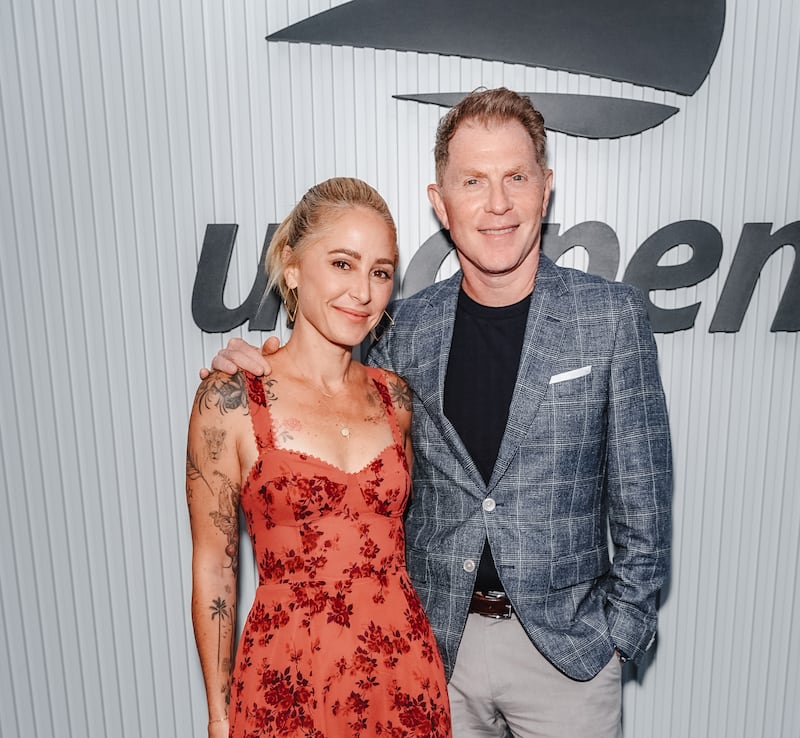 Bobby Flay and Brooke Williamson