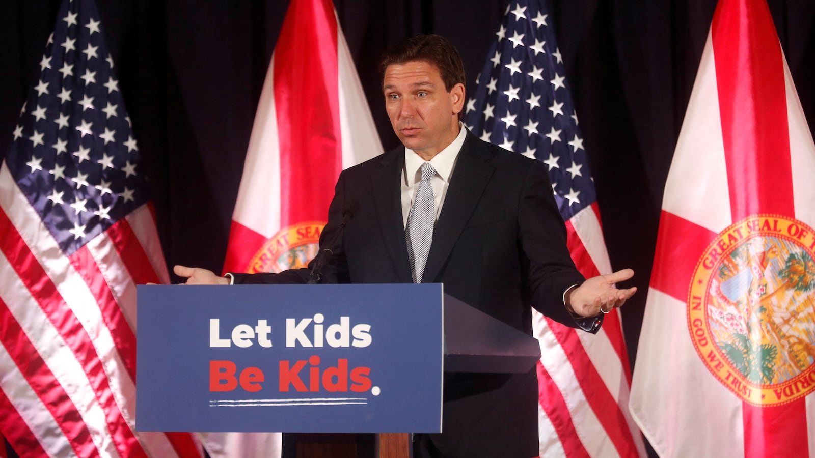 Florida Governor Ron DeSantis.