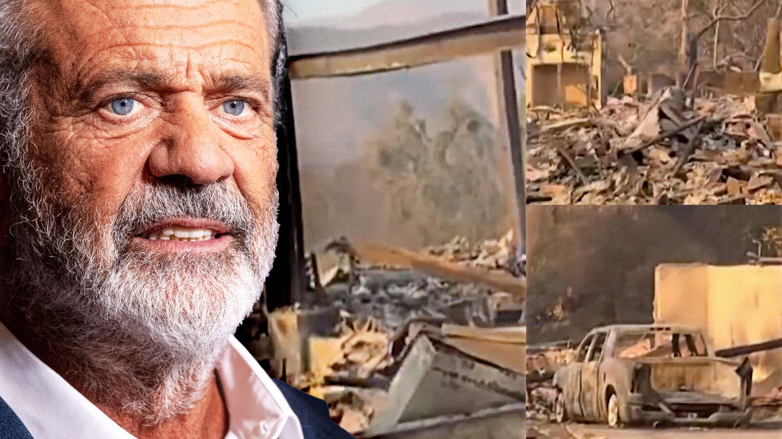 Mel Gibson LA House Fire