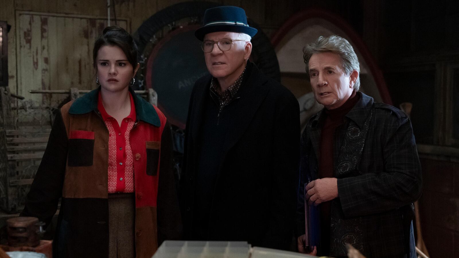 Selena Gomez, Steve Martin, and Martin Short.