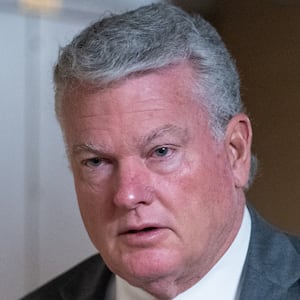 Rep. Mike Collins, R-Ga., arrives for the House Republican Conference meeting in the U.S. Capitol on Wednesday, December 10, 2025.