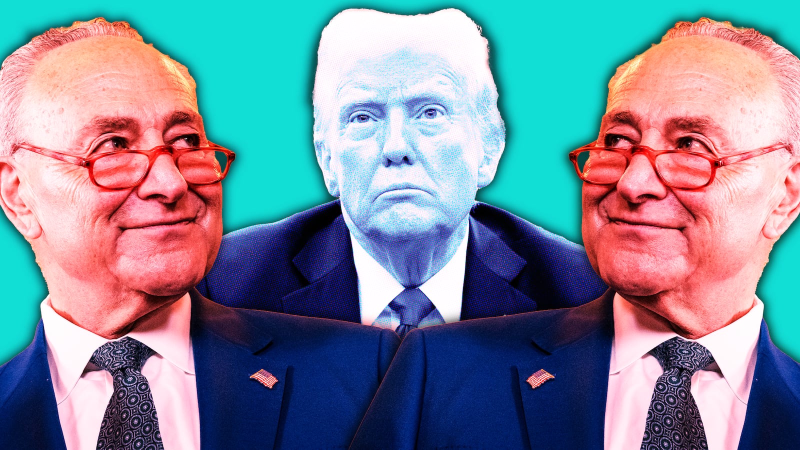 Chuck Schumer, Donald Trump