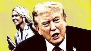 Donald Trump and Natalie Harp