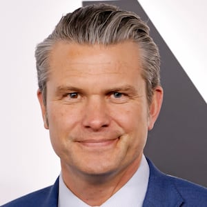 Pete Hegseth attends the world premiere of Amazon MGM's "Melania" at The Trump-Kennedy Center on January 29, 2026 in Washington, DC.